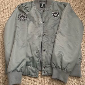 Gray Raiders Bomber Jacket